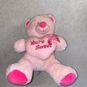 Anico Plush Teddy Bear Love Heart You’re Sweet Valentines Day Gift 13” Holiday